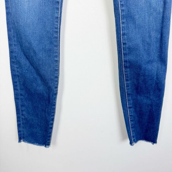 GOOD AMERICAN | Good Waist Dark Denim Blue434 Skinny Jeans Women’s Size 0/25 - Picture 5 of 11